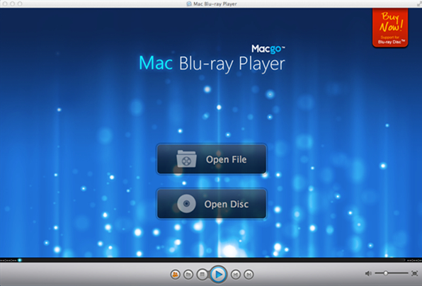 Screenshot of Mac Blu-ray Player