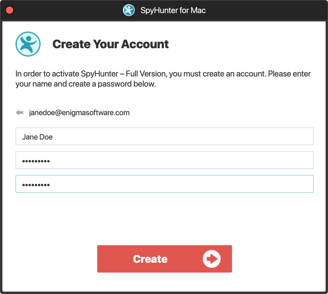 Create Account