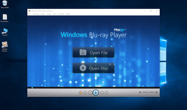 windows blu ray player